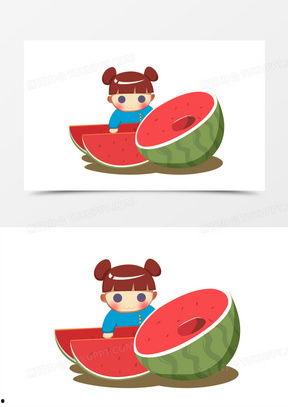 吃瓜可爱图文素材视频,可爱图文素材视频带你领略欢乐时光